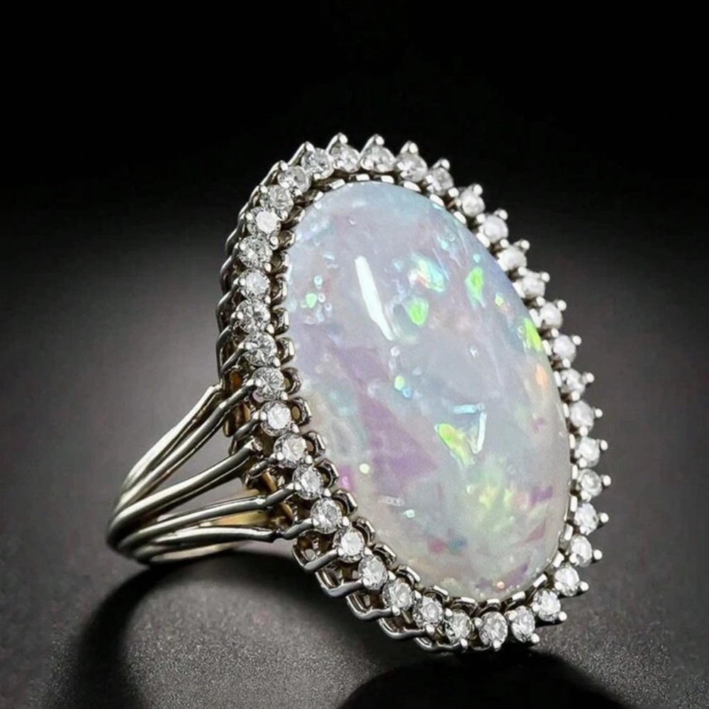 BRIDAL ENGAEMENT RING WEEDING RING GG6 - Picture 2 of 4